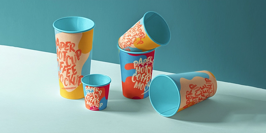 چاپ لیوان کاغذی به صورت اختصاصی در سامانه چاپ آنلاین چاپاتو